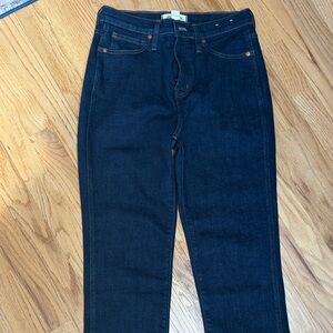 Madewell Women's Straight Leg Jeans - Dark Indigo